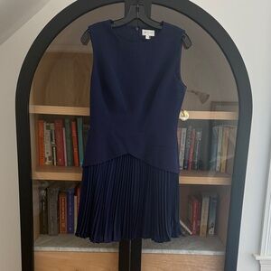 Milly Haddy Navy Blue Mini Dress